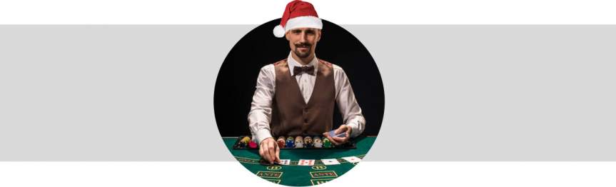 live blackjack Christmas atmosphere